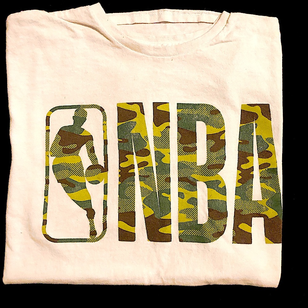 NBA white shirt